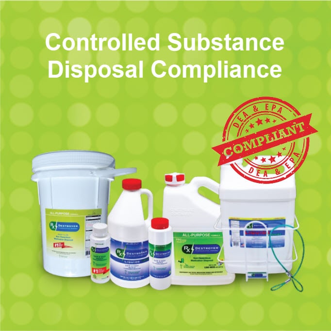 Controlled Substance Disposal Compliance - Rx Destroyer